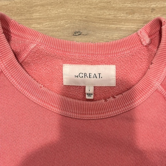 The Great. The College Sweatshirt. Size 1 (Small) - Picture 2 of 5